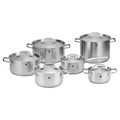 Set oale si tigai 12 piese, Zokura, inox