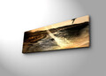 Tablou decorativ cu lumina LED, 3090İACT-64, 30 x 90 cm, Multicolor