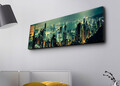 Tablou decorativ cu lumina LED, 3090MDACT-005, 30 x 90 cm, Multicolor
