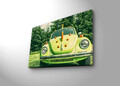 Tablou decorativ cu lumina LED, 4570DACT-51, Dimensiune: 45 x 70 cm, Multicolor