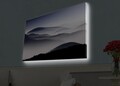 Tablou decorativ cu lumina LED, 4570HDACT-025, Dimensiune: 45 x 70 cm, Multicolor