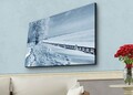 Tablou decorativ cu lumina LED, 4570HDACT-045, Dimensiune: 45 x 70 cm, Multicolor