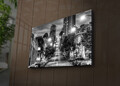 Tablou decorativ cu lumina LED, 4570İACT-57, Dimensiune: 45 x 70 cm, Multicolor