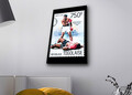 Tablou decorativ cu lumina LED, 4570MDACT-070, Dimensiune: 45 x 70 cm, Multicolor