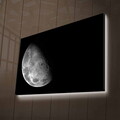 Tablou decorativ cu lumina LED, NASA-031, Dimensiune: 45 x 70 cm, Multicolor