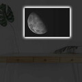 Tablou decorativ cu lumina LED, NASA-031, Dimensiune: 45 x 70 cm, Multicolor