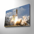 Tablou decorativ cu lumina LED, NASA-032, Dimensiune: 45 x 70 cm, Multicolor