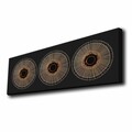 Tablou decorativ cu lumina LED, 3090KTLGDACT, 30 x 90 cm, Multicolor