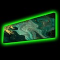 Tablou decorativ cu lumina LED, 3090KTLGDACT, 30 x 90 cm, Multicolor