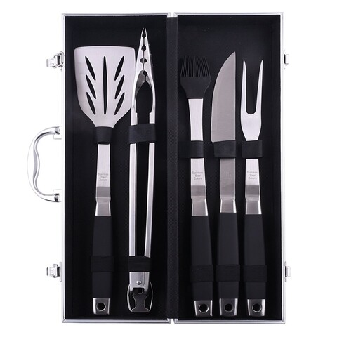 Set 6 piese pentru gratar, Zokura, inox