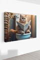 Tablou decorativ, Ersyaıhyvn10, 50 x 70 cm, Multicolor