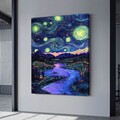 Tablou decorativ, Canvasneon2, Lemn, Multicolor
