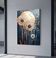 Tablou decorativ, YNS-1013-70 x 100, Lemn, Multicolor
