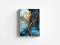 Tablou decorativ, YNS-1025-70 x 100, Lemn, Multicolor