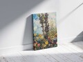 Tablou decorativ, YNS-1011-80 x 120, Lemn, Multicolor