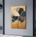 Tablou decorativ, YNS-1016-80 x 120, Lemn, Multicolor