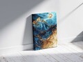 Tablou decorativ, YNS-1023-80 x 120, Lemn, Multicolor