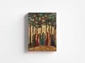 Tablou decorativ, YNS-1045-80 x 120, Lemn, Multicolor