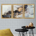 Tablou decorativ (3 Pieces), 3AC169, Plastic, Multicolor