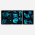 Set 3 tablouri decorative, 3SC09, Plastic, Multicolor