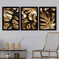 Tablou decorativ (3 Pieces), 3SC54, Plastic, Multicolor