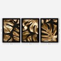 Tablou decorativ (3 Pieces), 3SC54, Plastic, Multicolor