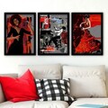 Tablou decorativ (3 Pieces), 3SC57, Plastic, Multicolor