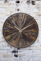Ceas de perete decorativ, Myk1113, Diametru: 36 cm, Multicolor