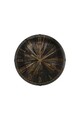 Ceas de perete decorativ, Myk1113, Diametru: 36 cm, Multicolor