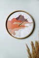 Ceas de perete decorativ, Inztprk, ø30 cm, Multicolor