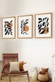 Set 3 tablouri decorative, Myk3002-1, Placă: 100% MDF , Multicolor
