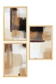 Tablou decorativ (3 Pieces), Myk3012-1, Placă: 100% MDF , Multicolor