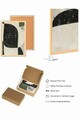 Set 3 tablouri decorative, Myk3015-1, Placă: 100% MDF , Multicolor