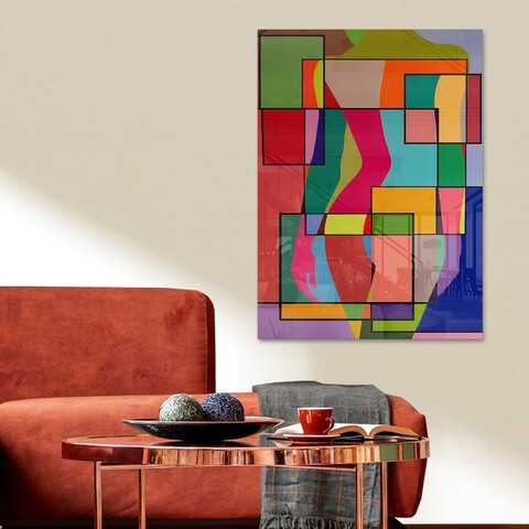 Tablou decorativ, CAM3733, Dimensiune: 40 x 60 cm, Multicolor
