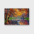 Tablou decorativ, CAM100419445, 70 x 100 cm, Multicolor