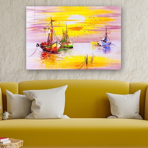 Tablou decorativ, CAM394573975, 70 x 100 cm, Multicolor