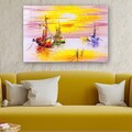 Tablou decorativ, CAM394573975, 70 x 100 cm, Multicolor