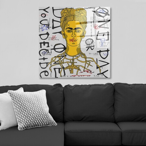 Tablou decorativ, CAM4034_5050, Dimensiune: 50 x 50 cm, Multicolor
