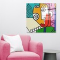 Tablou decorativ, CAM4013_7070, Dimensiune: 70 x 70 cm, Multicolor