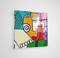 Tablou decorativ, CAM4013_7070, Dimensiune: 70 x 70 cm, Multicolor