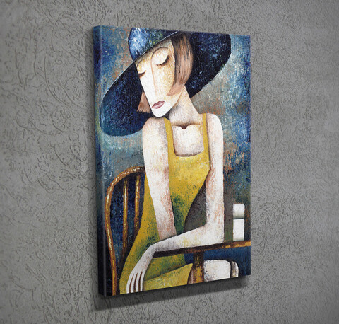 Tablou decorativ, DC080, 30 x 40 cm, Multicolor