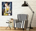 Tablou decorativ, DC080, 30 x 40 cm, Multicolor