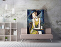 Tablou decorativ, WY68(70 x 100), Lemn (Grosime: 2 x 3 cm, Multicolor