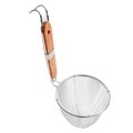 Strecuratoare taitei cu maner lemn Zokura, 14.5 cm, inox