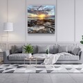 Tablou decorativ, Kgls_1004, Dimensiune: 50 x 50, Multicolor