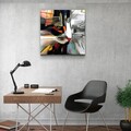 Tablou decorativ, Kgls_2072, Dimensiune: 60 x 60, Multicolor