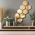 Oglinda decorativa, Ozgl525, Partea de jos: 100% EVA (Grosime: 10 mm, Auriu