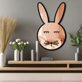Oglinda decorativa, Ozgl520, Partea de jos: 100% EVA (Grosime: 10 mm, Auriu roz