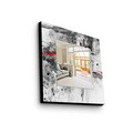 Oglinda decorativa, MA-039, Lemn (Grosime: 27 mm, Multicolor