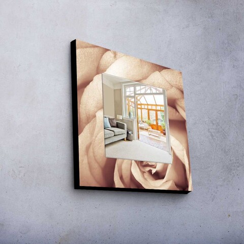 Oglinda decorativa, MA-043, Lemn (Grosime: 27 mm, Multicolor